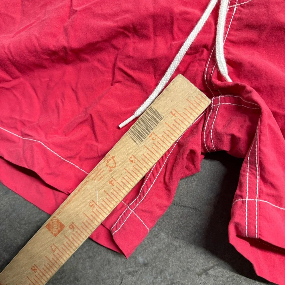 Polo‎ Ralph Lauren Mens XL Pink Swim Trunks Board Shorts Contrast Stitch NWT